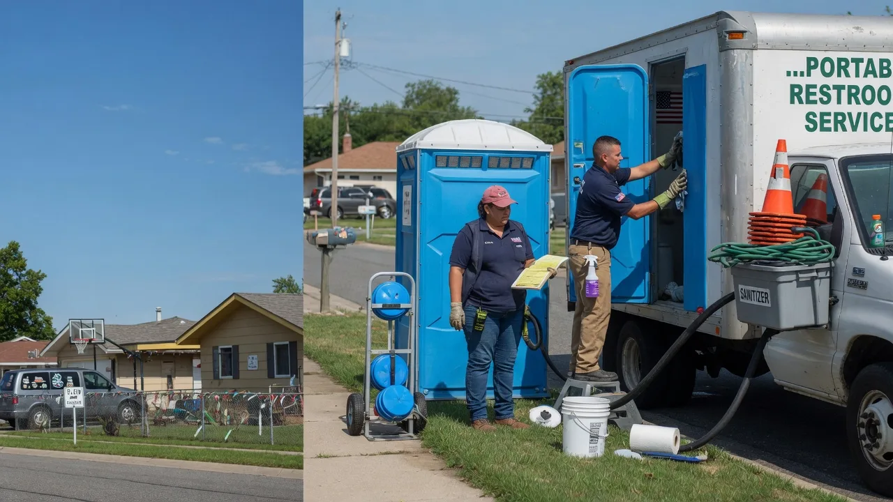 Portable Toilet Rental in Scheller, IL near me